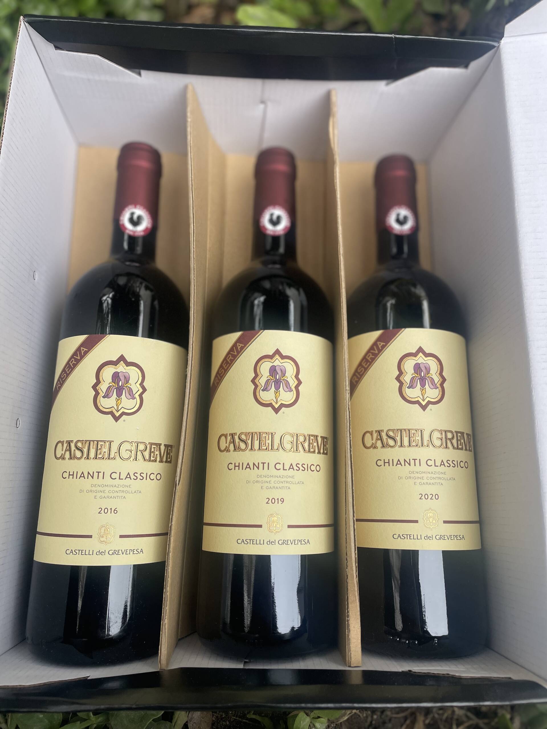 Box Cata Vertical 2018/2019/2020 Chianti Classico Castelgreve DOCG, Castelli del Grevepesa