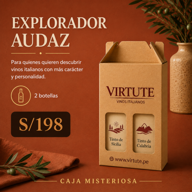 Caja Misteriosa Audaz – 2 botellas
