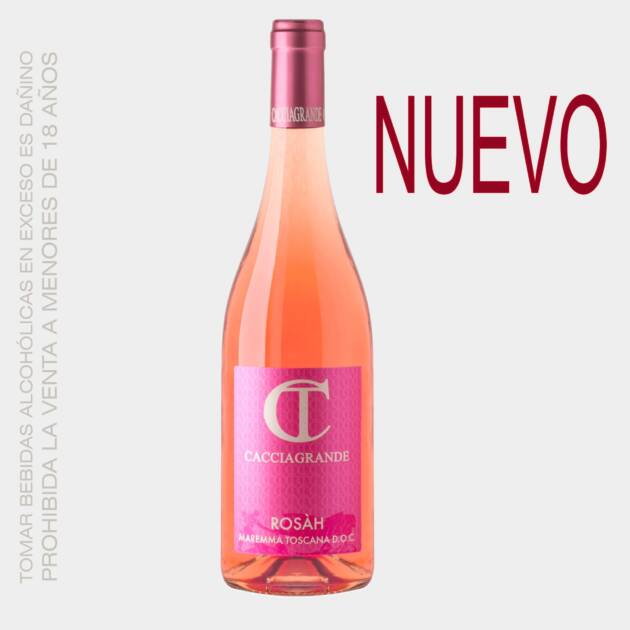 Vino Rosado, "ROSAH", Cacciagrande